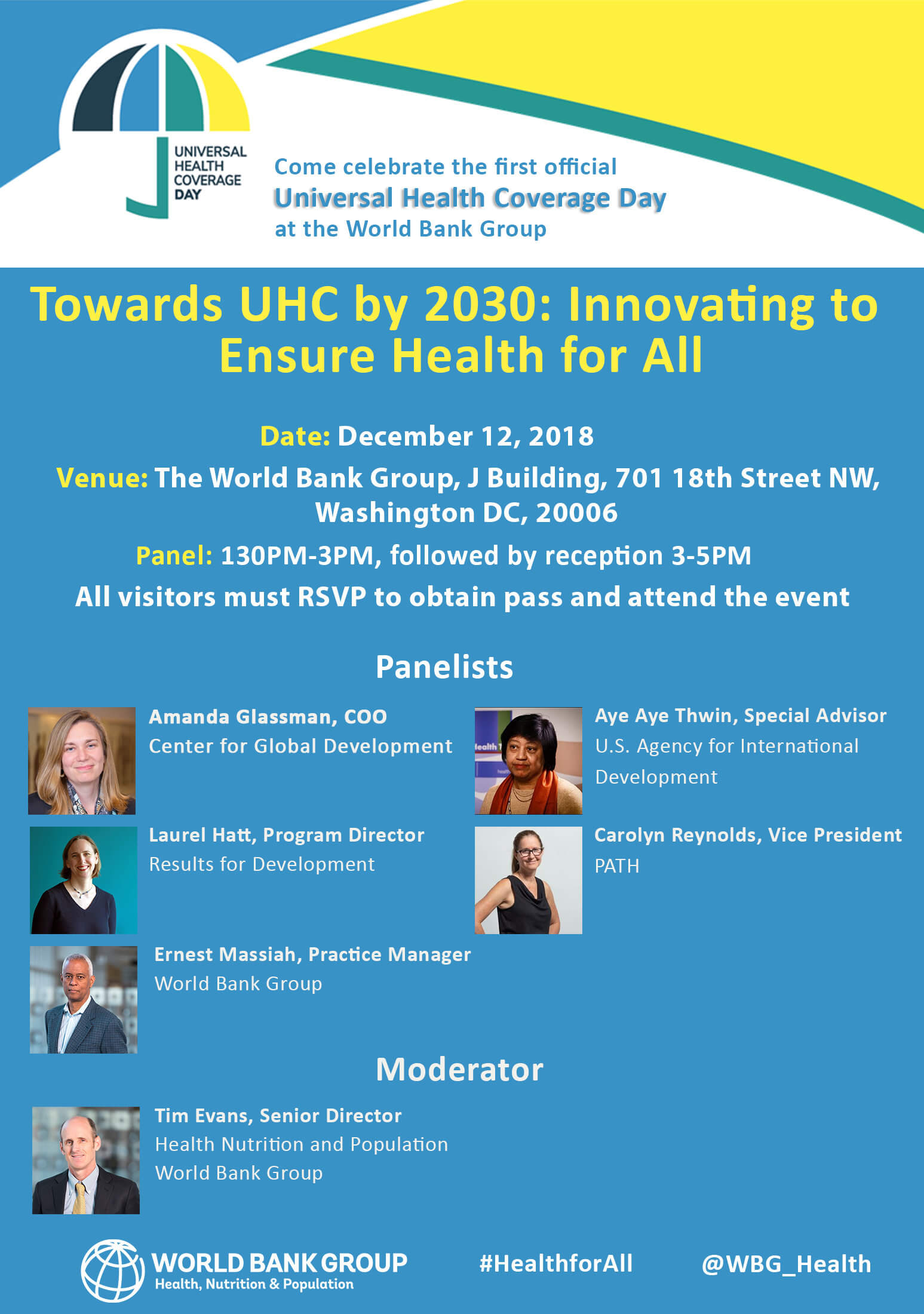 Towards UHC by 2030 Innovating to Ensure Health for All Results for